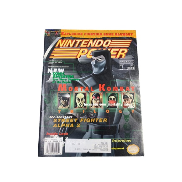 Nintendo Power Magazine – Mortal Kombat Trilogy (Oct 1996, Vol. 89) - Picture 1 of 1